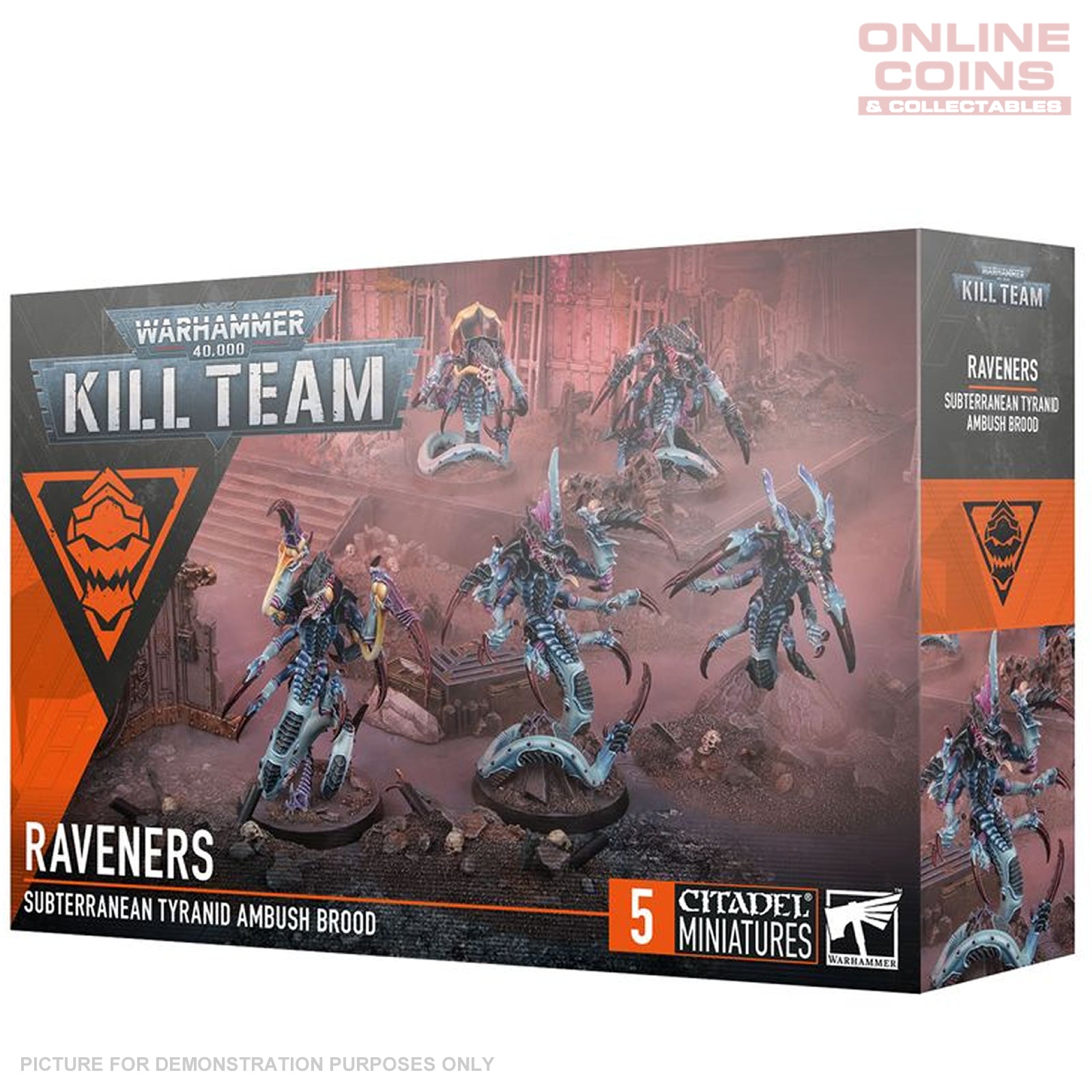 Warhammer 40,000 - Kill Team - Raveners - Subterranean Tyranid Ambush Brood